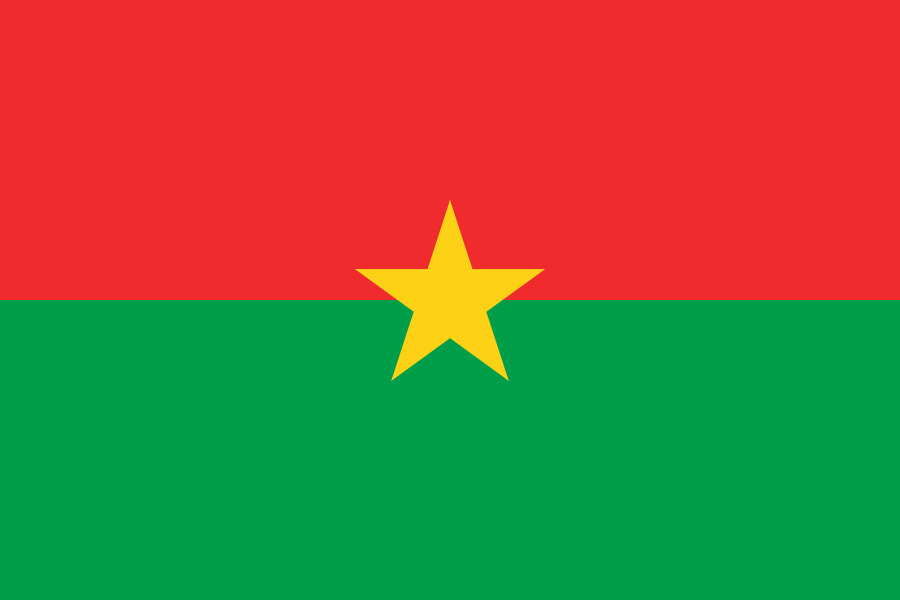 Drapeau du Burkina Faso